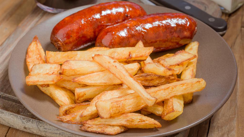 Sausage and Chips